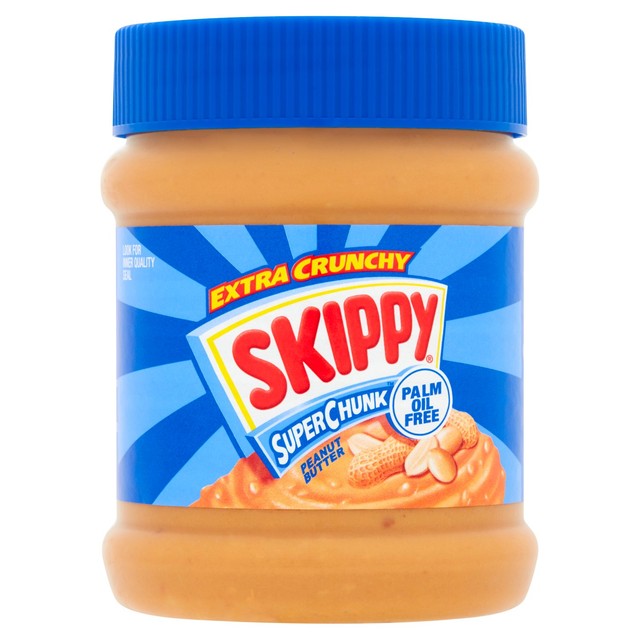 Skippy Super Crunch peanut butter 340g (British brand)