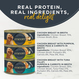 Encore chicken broth selection wet dog food 8 x 156g tins - British product
