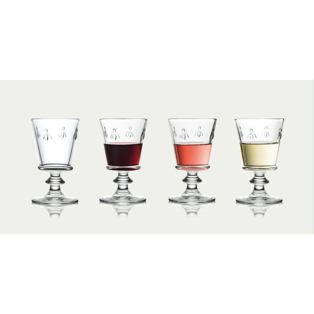 ICTC Bee Stemmed Glasses 240ml, UK version