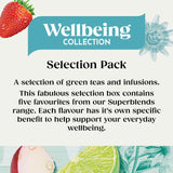 Twinings herbal tea variety pack Wellbeing Collection 20 envelopes (British brand)