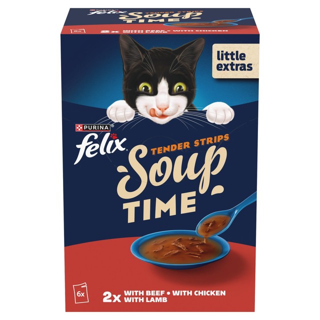 Felix Farm Selection wet cat food 6x48g - British product