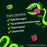 Wild Thingz Zesty Pests organic gummy sweets 130g (British brand)