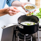 GreenPan Copenhagen Aluminium Non-Stick 16cm 1.5 litre saucepan, UK version