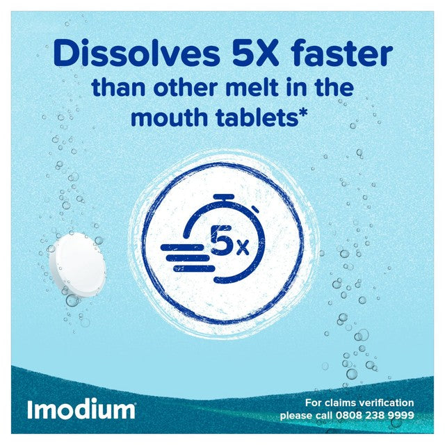 Imodium instant tablets - British product
