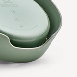 Beco Steady cat bowl olive green, UK version