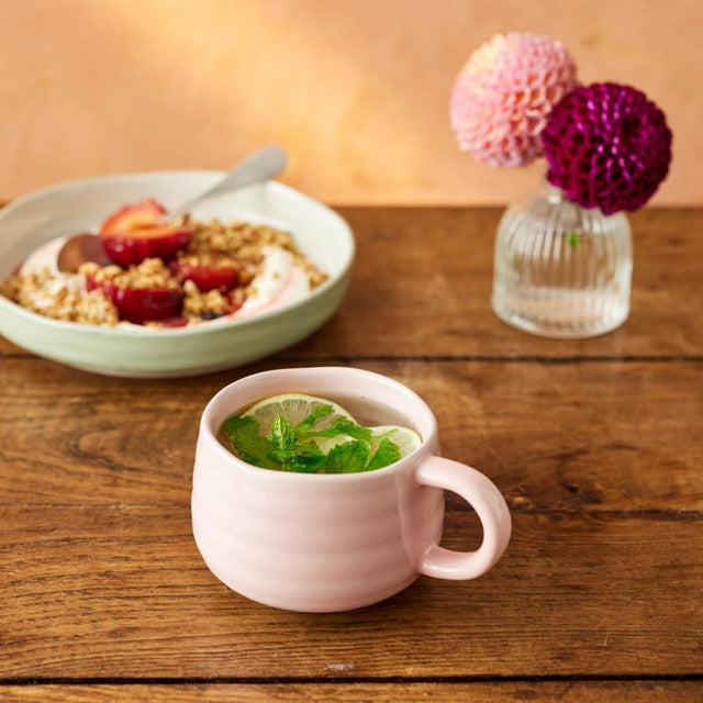 Jamie Oliver Big Love Cosy Cuppa pink mug 13 x 10 x 7 cm, UK version