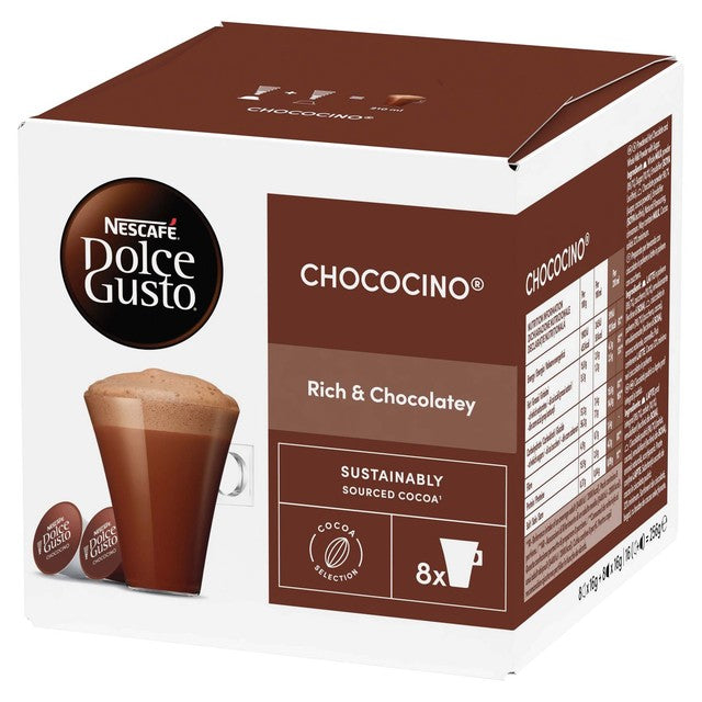 Nescafe Dolce Gusto Chococino 16 pods, imported from the UK