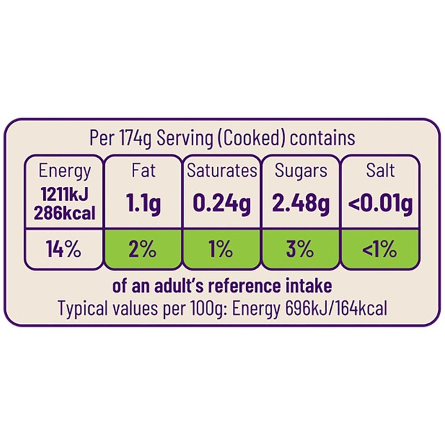 Ocado Fusilli pasta 500g, imported from the UK