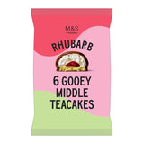 M&S Ultimate Rhubarb Teacakes 6 pack - British product