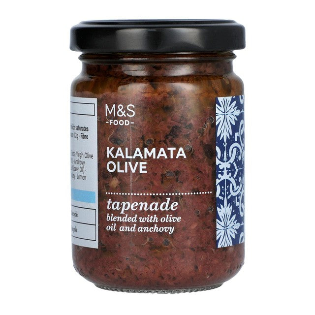 M&S Kalamata olive tapenade 140g, imported from the UK