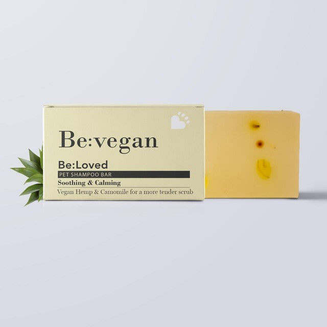 Be Loved vegan dog shampoo bar 110g, UK version