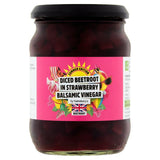 Diced Beetroot in Strawberry Balsamic Vinegar 340g