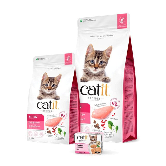 Catit Recipes kitten dry food poultry, UK version