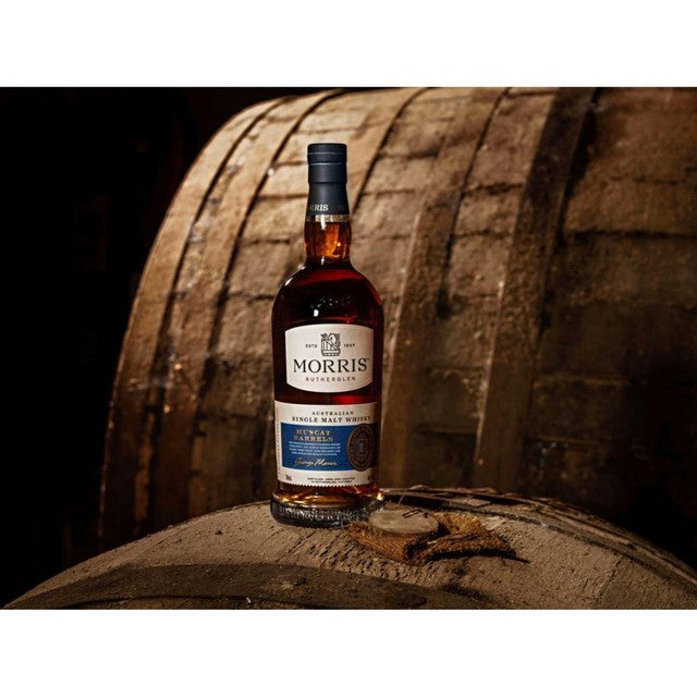 Morris Australian single malt whisky 70cl, imported from the UK