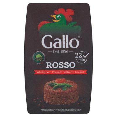 Riso Gallo Fragrant Red Wholegrain Rustico Rice 500g