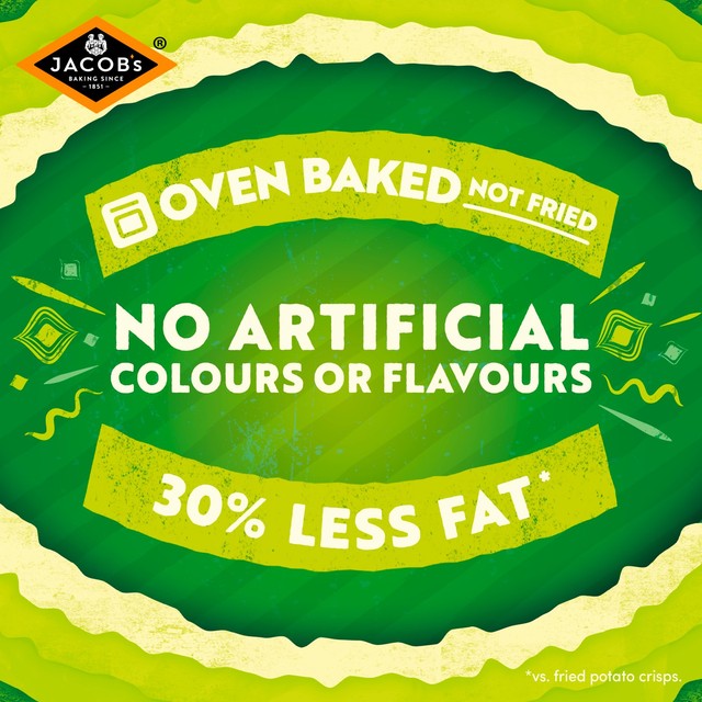 Jacob's cheese and onion flavour snack biscuits 6 x 23g multipack, UK version