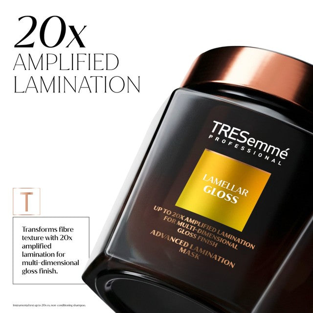 TRESemme lamellar gloss treatment mask, imported from the UK