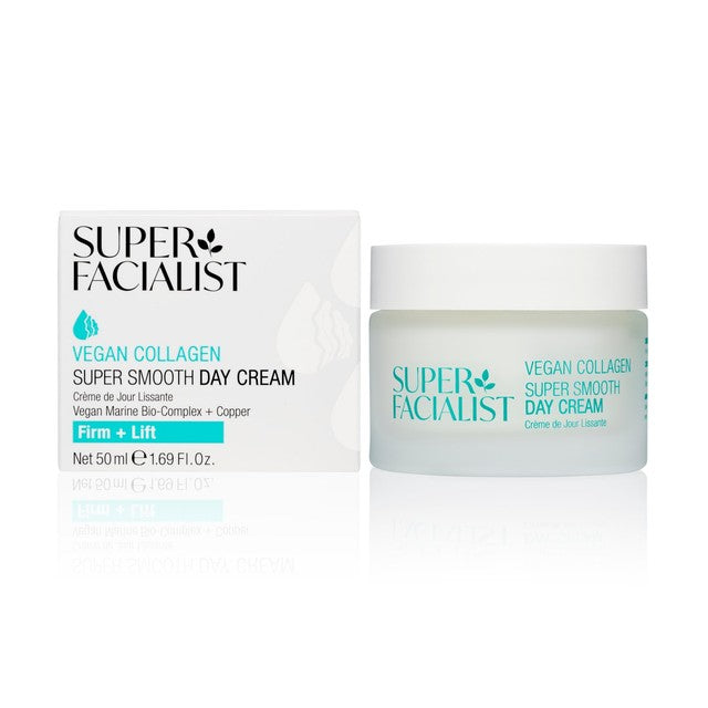 Super Facialist vegan collagen super smooth day cream 50ml (British brand)