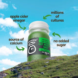 Innocent gut health kiwi ginger apple & lime shot 80ml, UK version