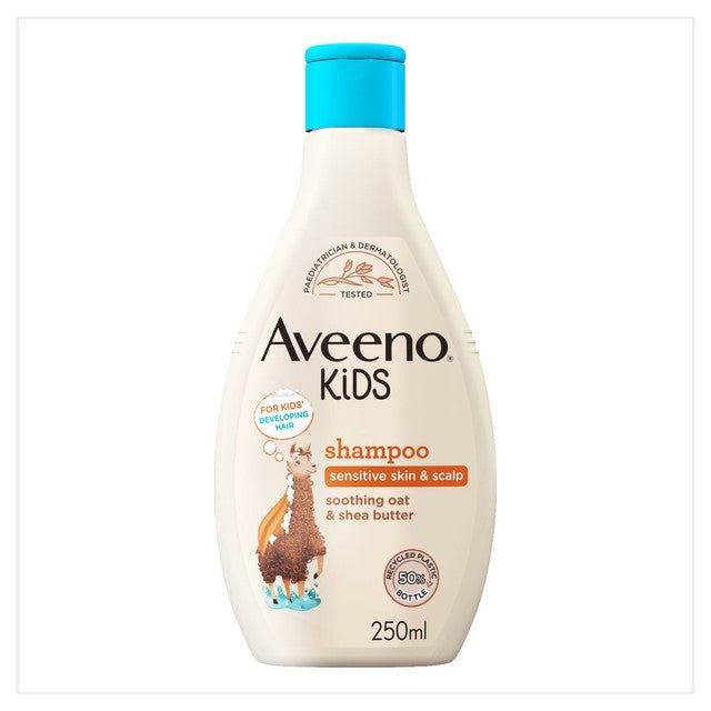 Aveeno Kids Shampoo with oat and shea butter 250ml - British product