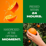 Tropicana smooth orange juice, imported from the UK