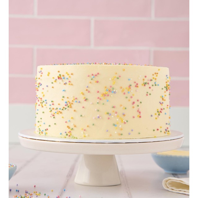 Lola's Cupcakes Vanilla Layer Cake serves 8, UK version