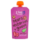 Ella's Kitchen pears nectarines guava baby food 120g - British product