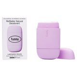 Fussy Lavender Fields refillable natural deodorant, UK version
