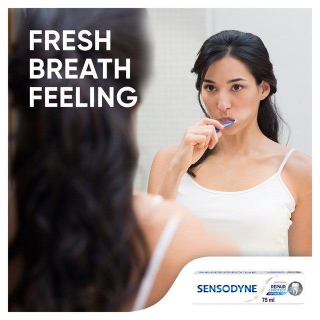 Sensodyne Repair & Protect Sensitive Whitening Toothpaste 75ml (British brand)
