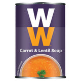 Heinz Weight Watchers carrot and lentil soup 295g, UK version