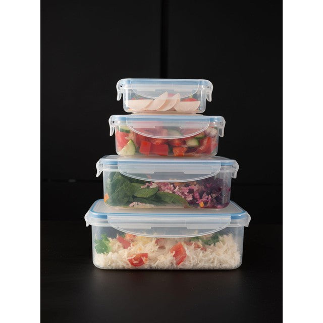 Addis rectangular food storage containers set pack of 4 - British product