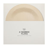 M&S bamboo plates set of 4 (British brand)