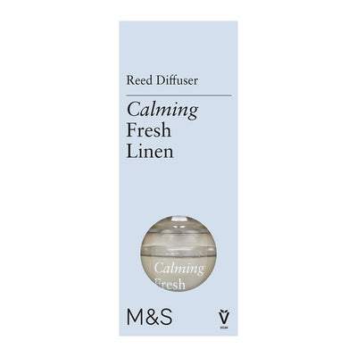 M&S M&S Fresh Linen Reed Diffuser 80ml- Buy online at McGrocer