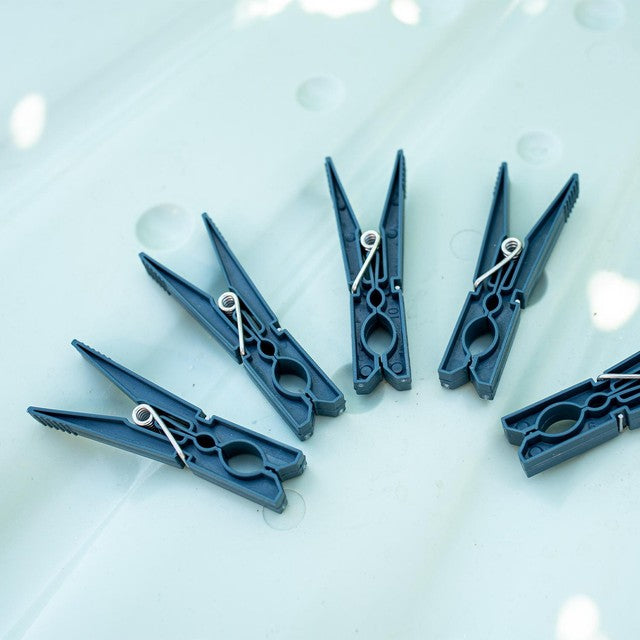 George East recycled clothes pegs pack of 6 (British brand)