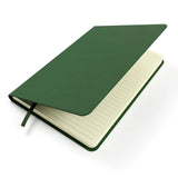 Sinclairs Silvine A5 Executive Notebook green cover (British brand)