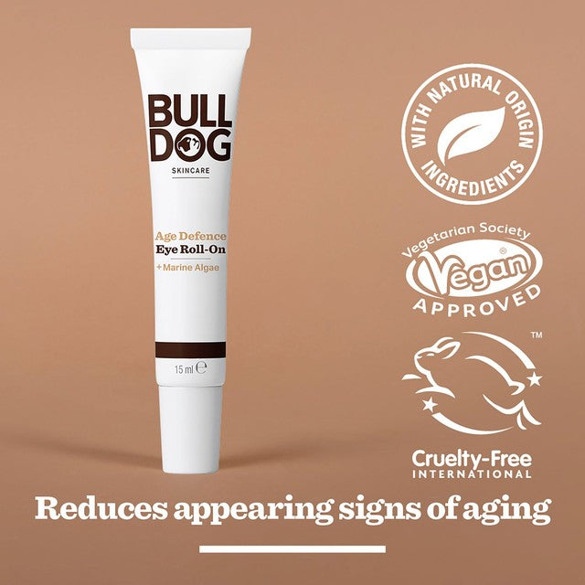 Bulldog Age Defence eye roll-on 15ml - British product