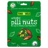 Raw & Wild Activated Pili Nuts Original 70g, imported from the UK