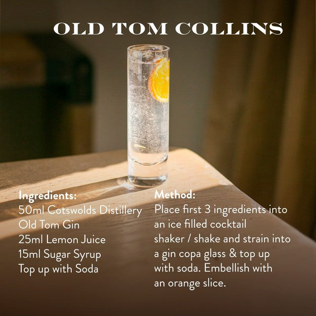 Cotswold Distillery Old Tom Gin 70cl - British product