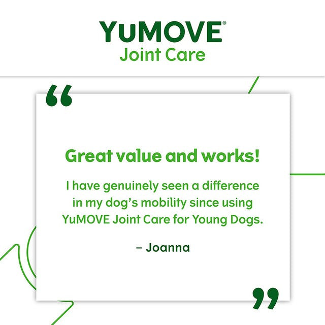 Lintbells YuMOVE Young & Active Dog Joint Supplement (British brand)