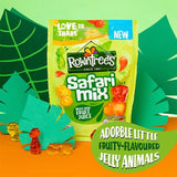 Rowntree's Safari Mix fruit jelly sweets 115g (British brand)