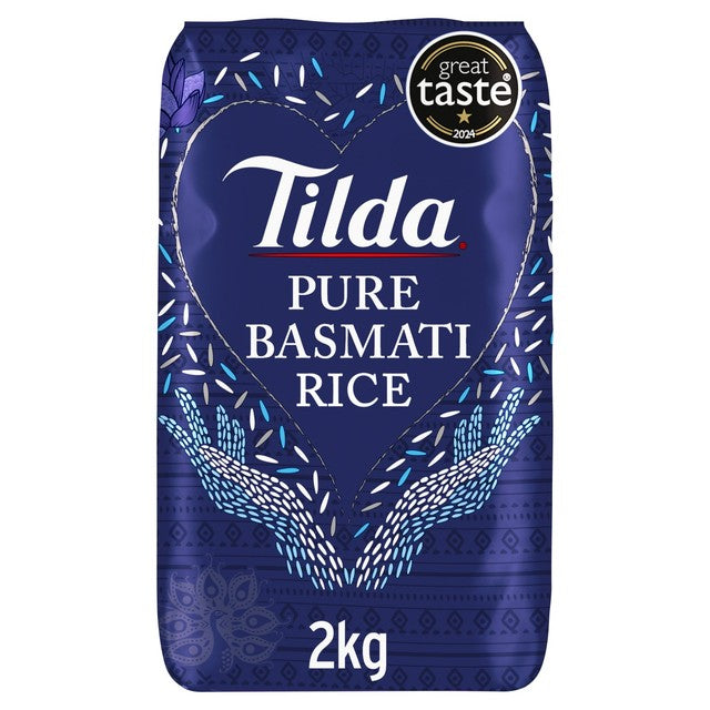 Tilda Pure Basmati Rice 2kg (British brand)