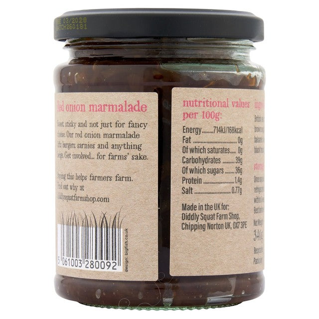 Diddly Squat Farm Red Onion Marmalade, imported from the UK