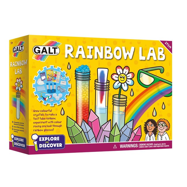 Galt Rainbow Lab science experiment kit, UK version