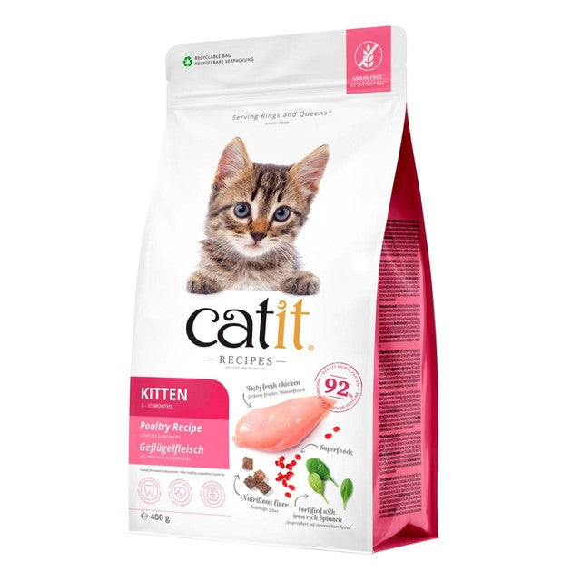 Catit Recipes kitten dry food poultry, UK version
