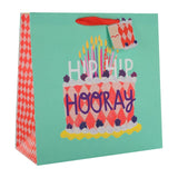 M&S large birthday gift bag with cake design (British brand)