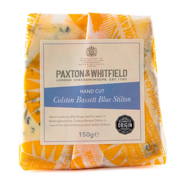 Paxton & Whitfield Colston Bassett Stilton cheese 150g - British product