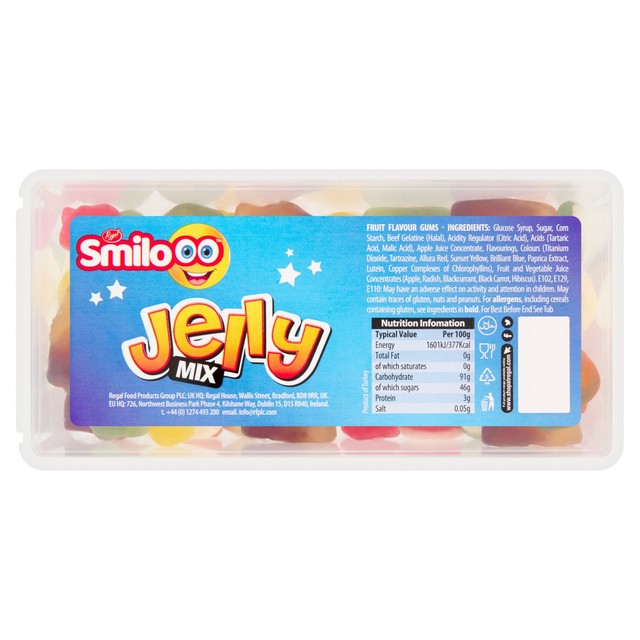 Regal Smiloo fruit flavour jelly mix 140g, imported from the UK