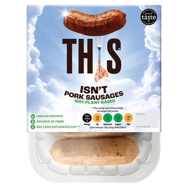 THIS Isn't Pork Plant-Based Sausages 270g (British brand)