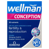 Vitabiotics Wellman Conception men's fertility supplement tablets 30 tablets (British brand)
