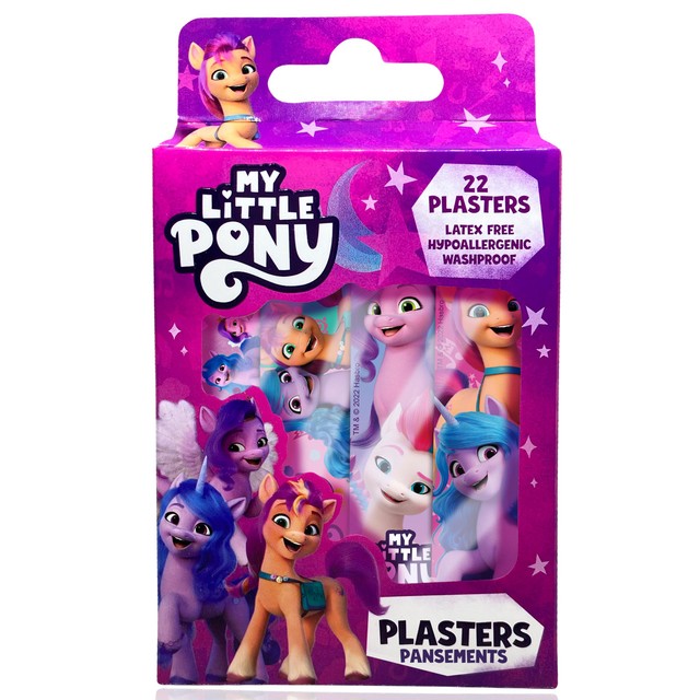 Jellyworks My Little Pony plasters 22 per pack, UK version